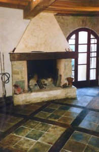fireplace