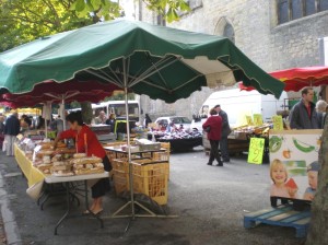 Cathedral market Mirepoix